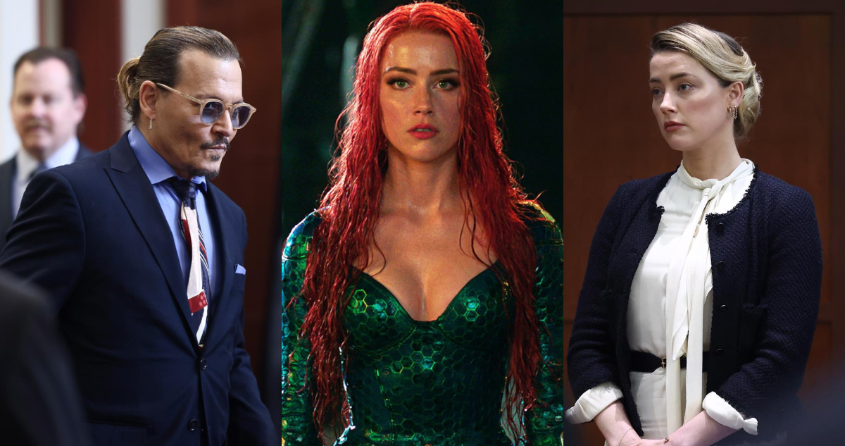 Johnny Depp diz ter ajudado Amber Heard a conseguir papel em Aquaman