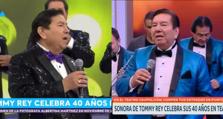 La Sonora de Tommy Rey cantando en los matinales Buenos Días a Todos y Tu Día.
