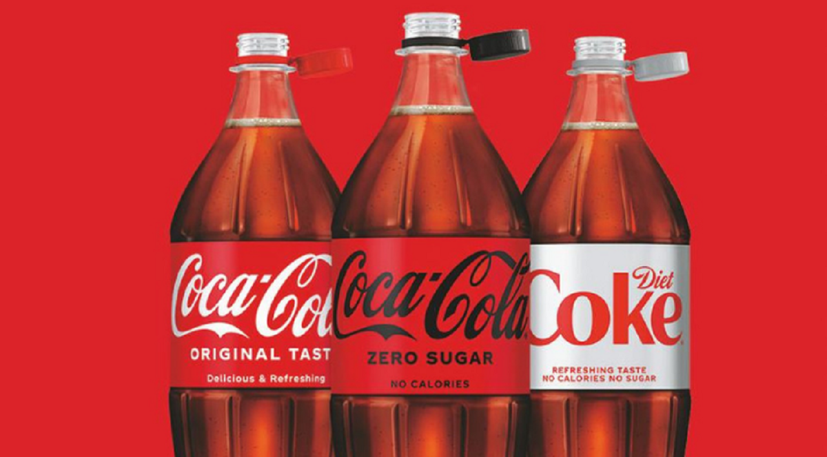 Las nuevas tapas adheridas de Coca-Cola |