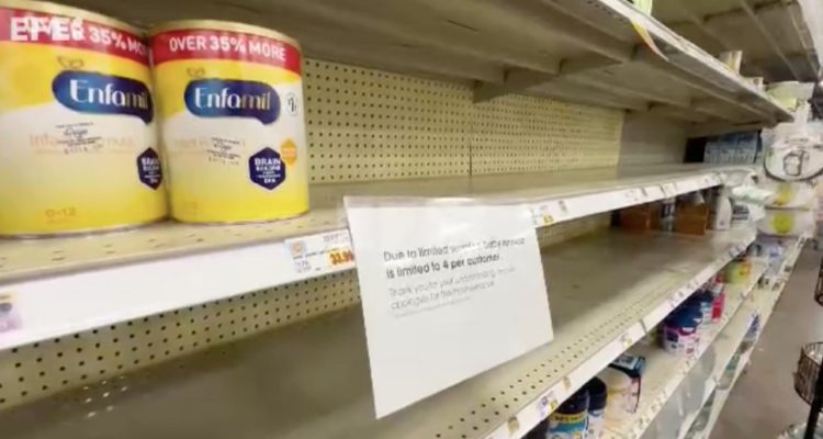EEUU revela que tiene escasez de leche en polvo infantil y que quiere a Chile como “abastecedor”