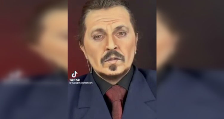 maquillaje Johnny Depp