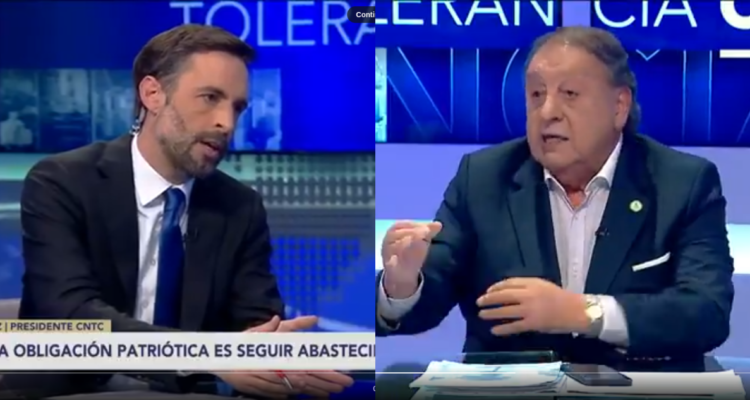 Matamala discute con Sergio Pérez