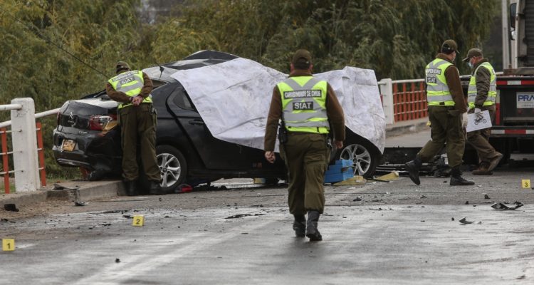 Muertos colisión María Pinto
