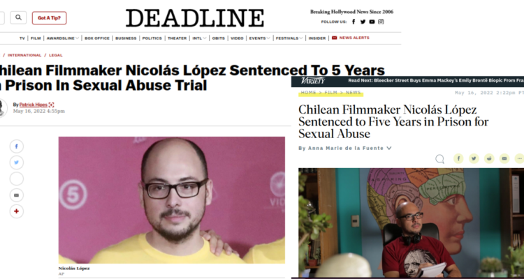 Nicolás López en medio de EEUU