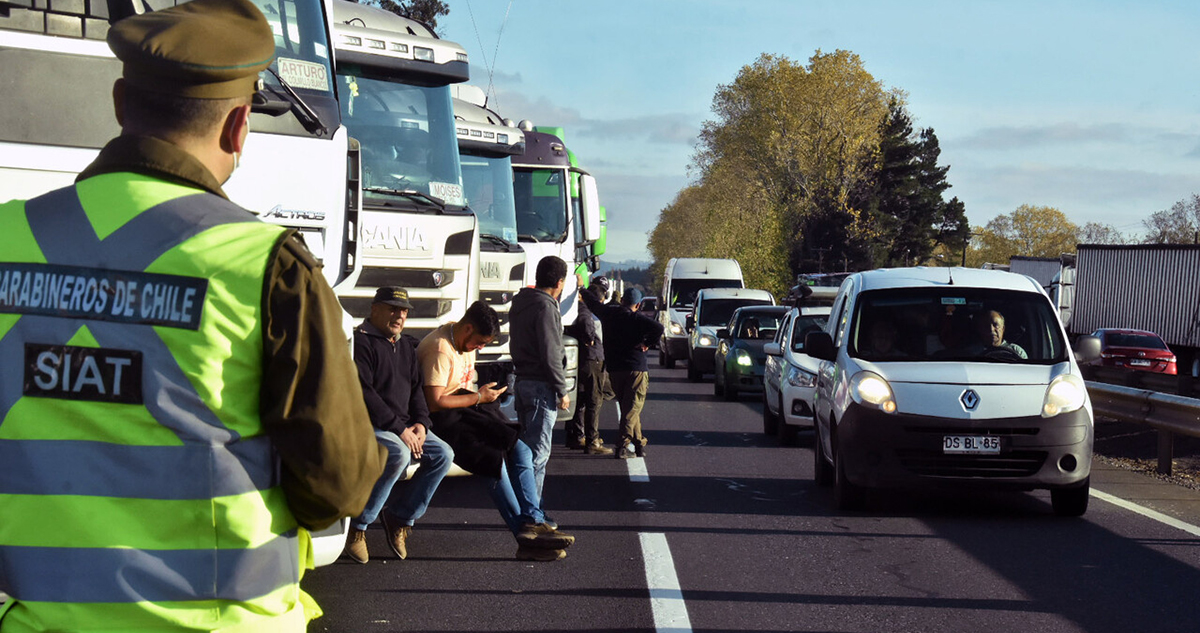 Camioneros Paralizados