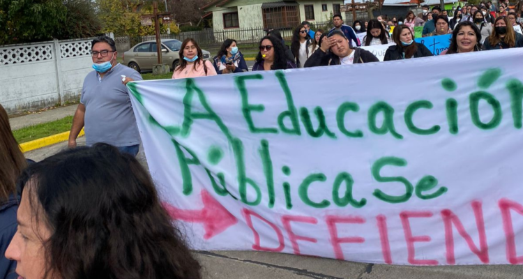 Paro de profesores en San Pablo: diputado critica a Contraloría por no detectar deudas previsionales