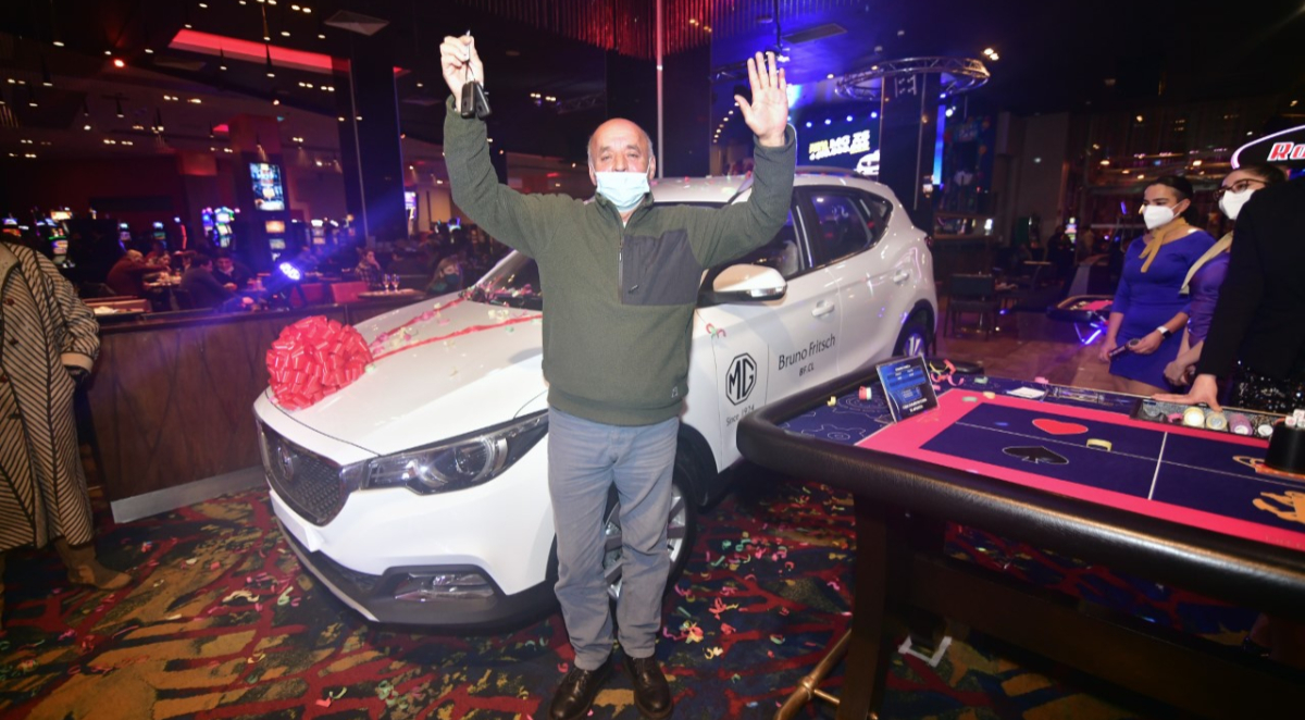 Ganador de automóvil en Casino Dreams Valdivia