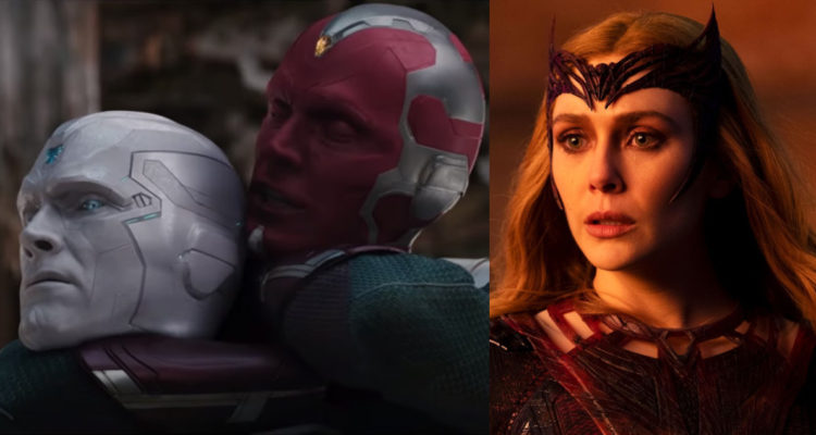 Visión y Visión Blanco en “Wandavision” | Scarlet Witch en “Doctor Strange 2”.