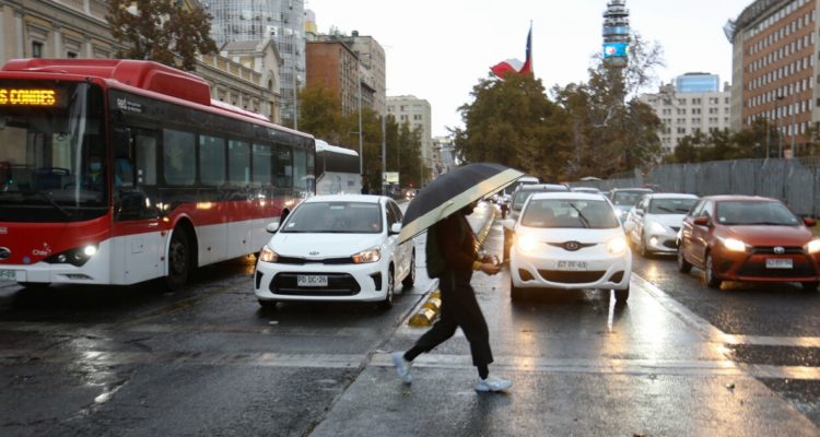 Precipitaciones en la región Metropolitana