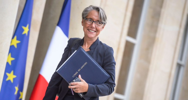 La nueva primera ministra, Elisabeth Borne.