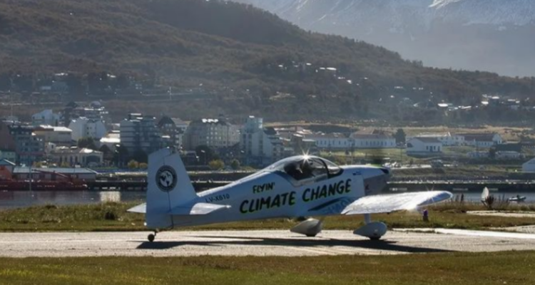 Avión proyecto Patagonia-Alaska