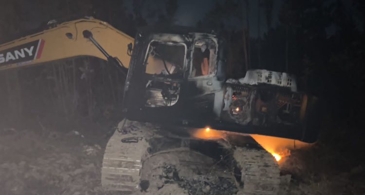 Reportan nuevo ataque incendiario en fundo de Malleco