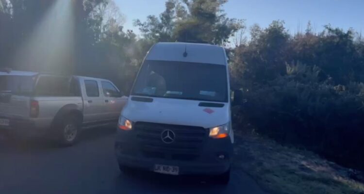 Robo camión repartidor