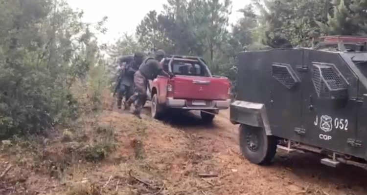 Robo de camioneta de Conaf