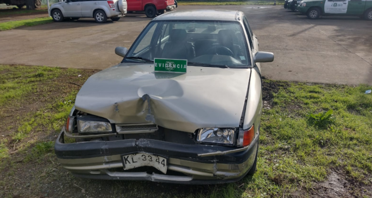 robo y choque de vehículos