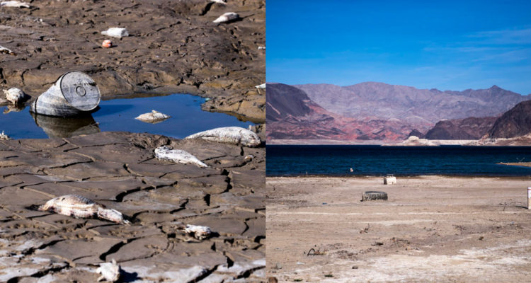 Sequía en el lago Mead de Estados Unidos