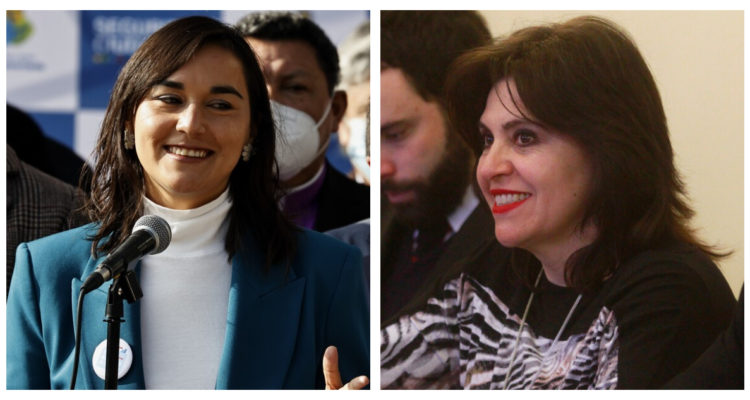 Foto compuesta Siches y Ana Lya Uriarte