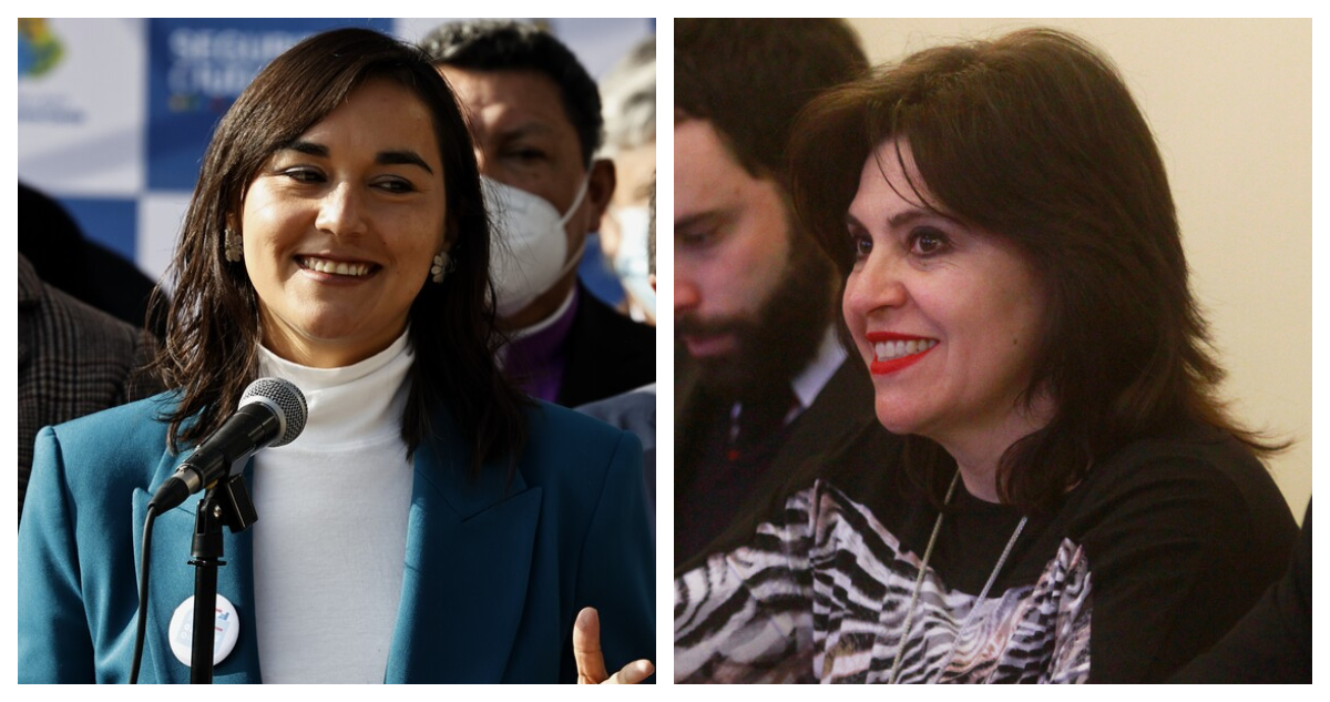 Foto compuesta Siches y Ana Lya Uriarte