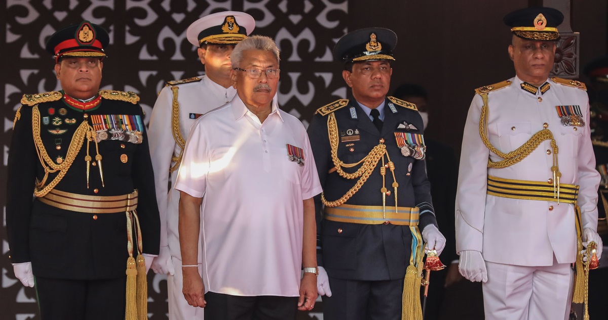 El presidente de Sri Lanka, Gotabaya Rajapaksa.