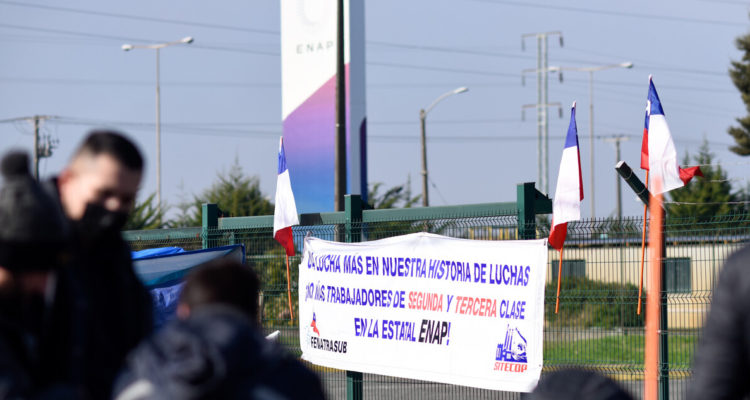 Subcontratistas de Enap desmienten desbloqueo de refinería Bío Bío: “No existe acuerdo formal”