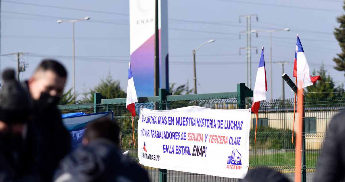 Subcontratistas de Enap desmienten desbloqueo de refinería Bío Bío: “No existe acuerdo formal”