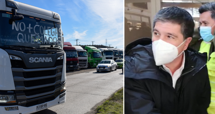 Subsecretario Monsalve arriba a Los Ángeles para continuar diálogo con camioneros movilizados