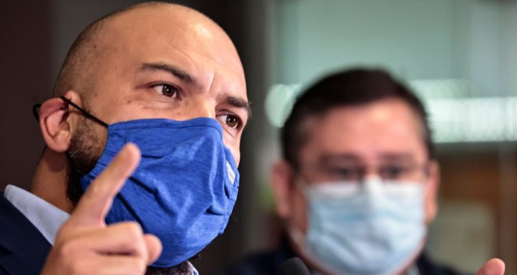 El subsecretario de Prevención del Delito, Eduardo Vergara