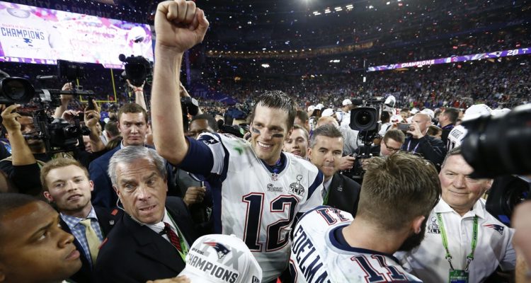 Tom Brady y su rodilla, una historia en la NFL