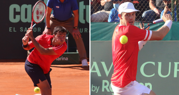 Tomás Barrios y Nicolás Jarry.