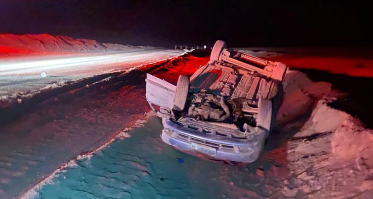 Un muerto y un herido grave deja accidente vehicular en cercanías de El Salvador