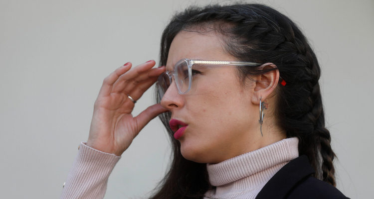 Ministra Camila Vallejo en La Moneda