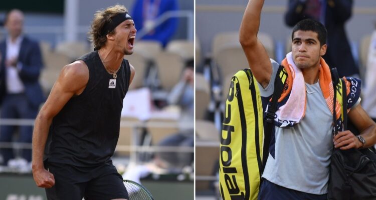Zverev superó a Alcaraz y sigue soñando con Roland Garros