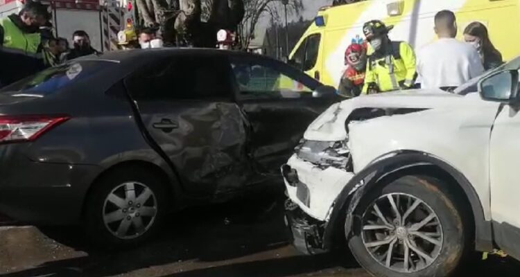 Accidente en Juan Bosco en Concepción