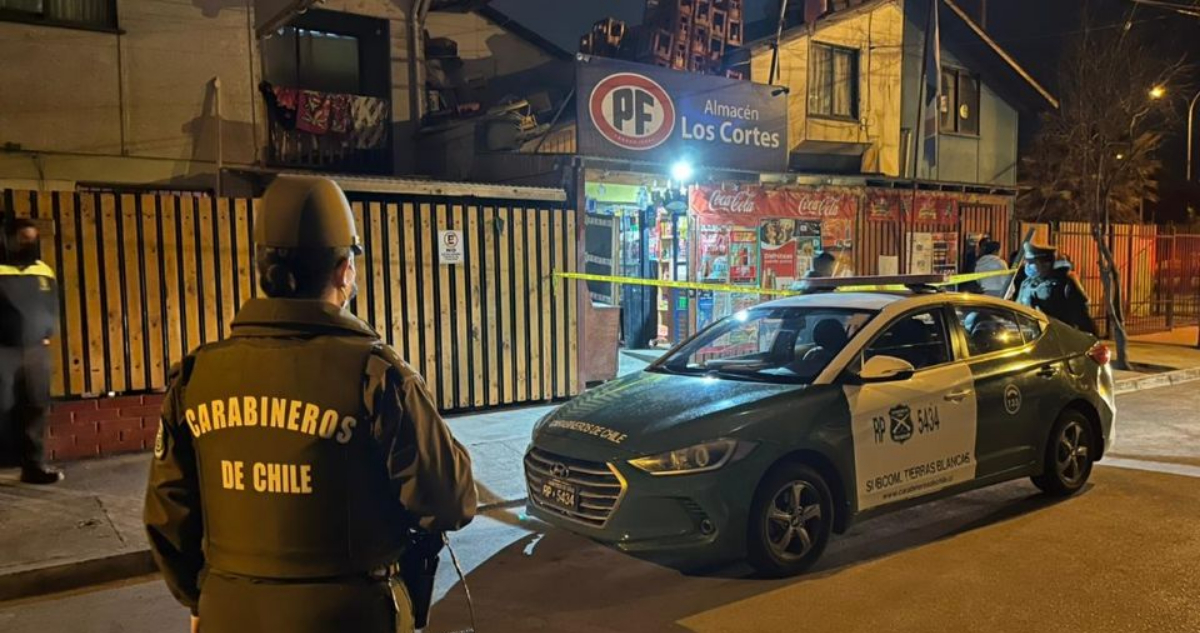 Asesinan a adulto mayor durante violento asalto a un almacén en Coquimbo