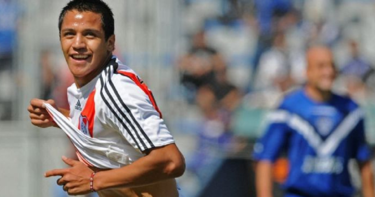 Alexis Sánchez y el posible retorno a River Plate.