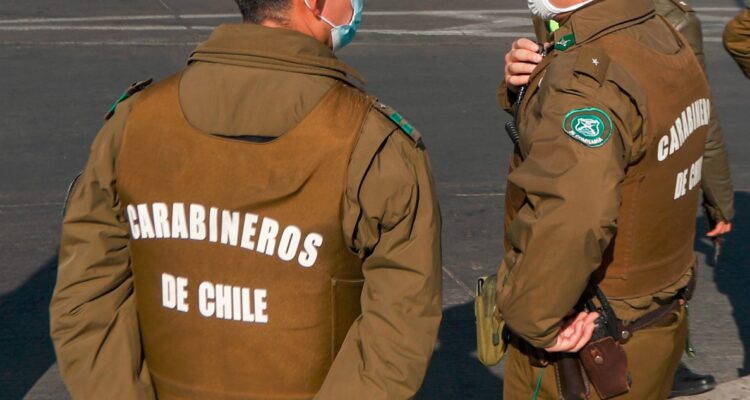 Foto contexto procedimiento Carabineros en Calama