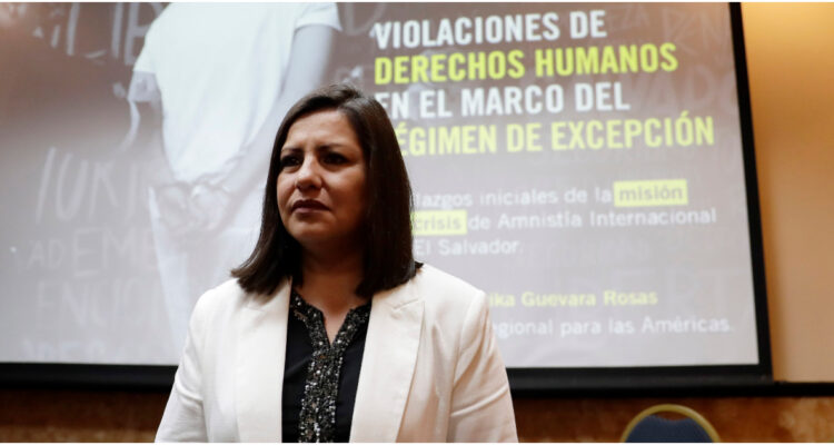 Amnistía Internacional documenta “graves vulneraciones” a los DDHH en El Salvador