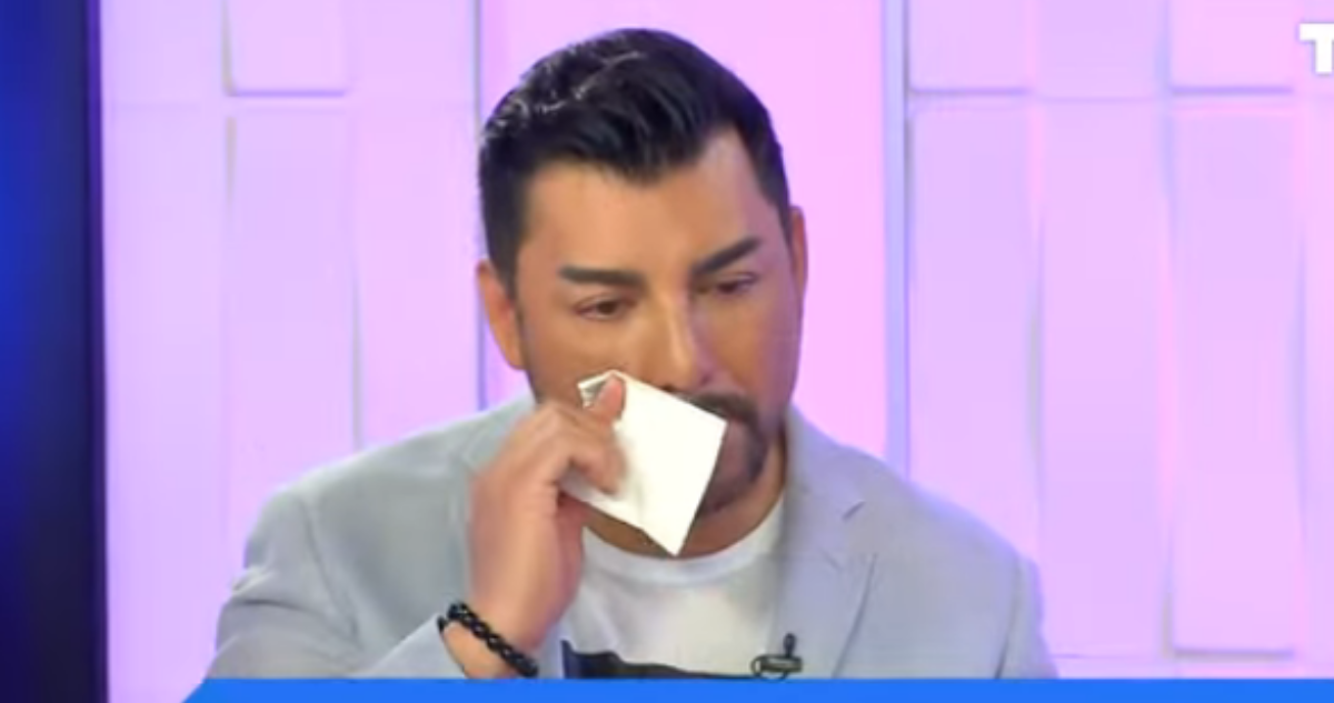 Andrés Caniulef emocionado