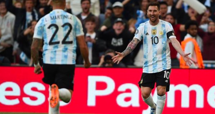Argentina es campeón de la “Finalissima” ante Italia, en el estadio Wembley.