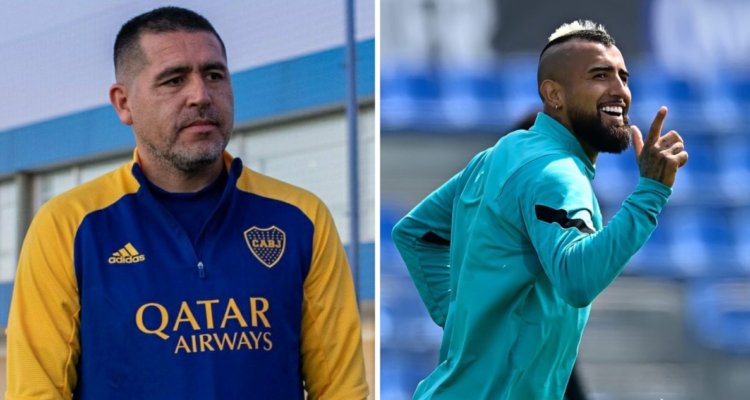 Román Riquelme quiere a Arturo Vidal en Boca Juniors.
