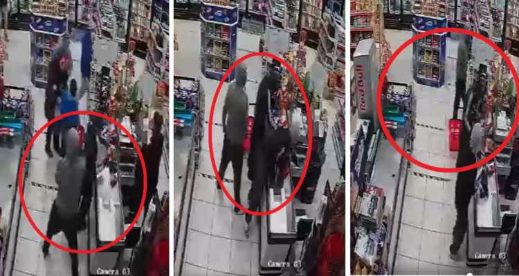 Delincuentes asaltan local en Osorno.