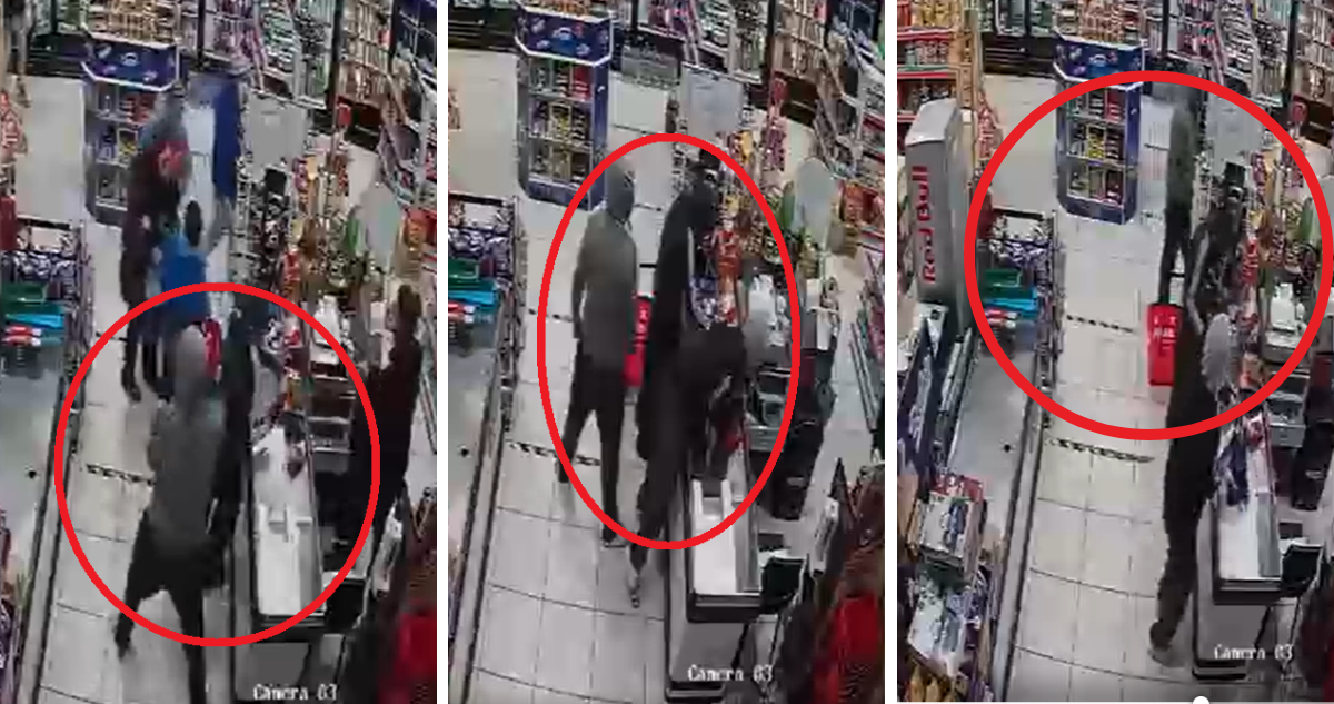 Delincuentes asaltan local en Osorno.