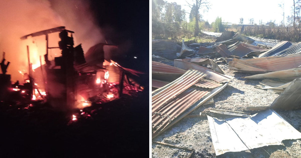 Ataque a predio de familia Luchsinger en Vilcún.
