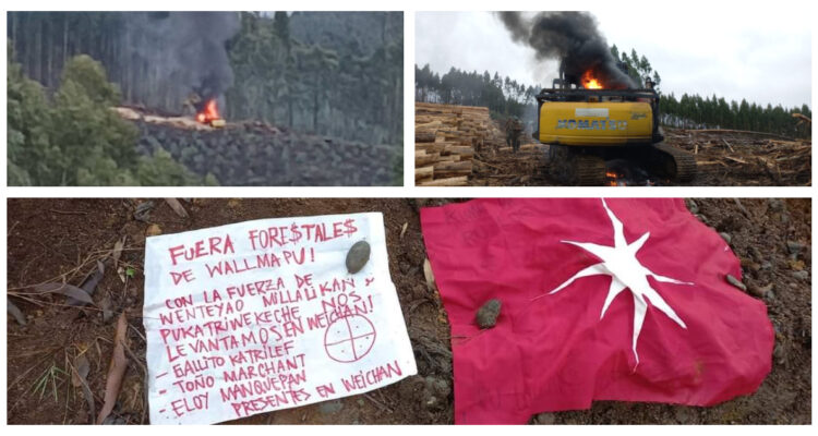 Queman maquinaria forestal tras nuevo ataque incendiario en San Juan de la Costa