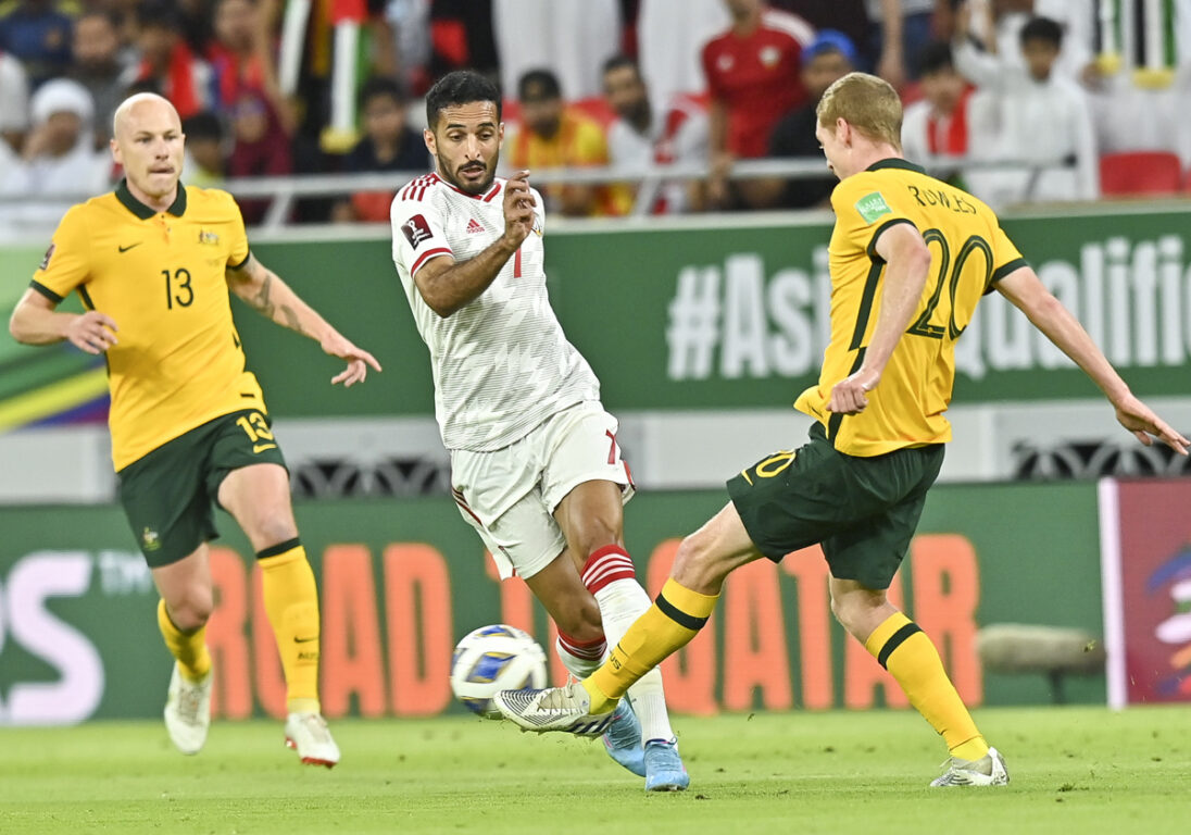 Australia superó a Emiratos Árabes enfrentará a Perú por un cupo a Catar 2022.