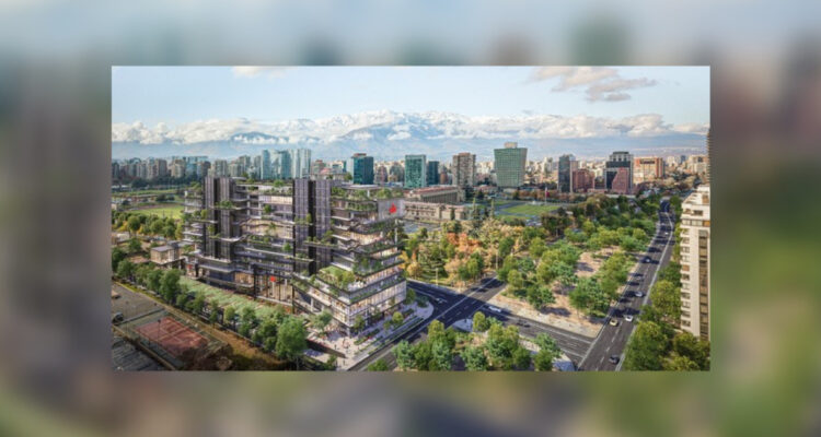 Nuevo edificio del Grupo Santander en Santiago