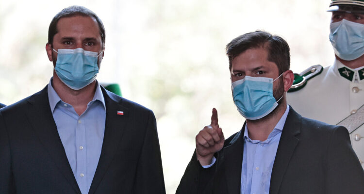 Jaime Bellolio y Gabriel Boric