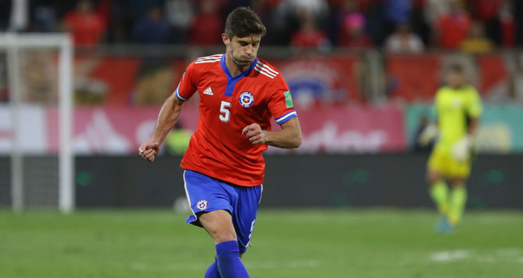 Benjamín Kuscevic jugando por La Roja.