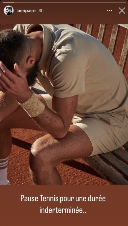 El francés Benoit Paire y una pausa en el tenis