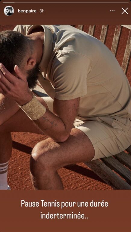 Benoit Paire dalla Francia e riposa nel tennis